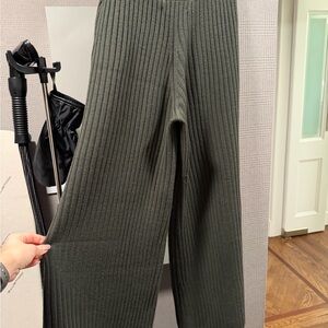 Ralph Lauren RLX Merino Wool Ribbed Pants in green size S